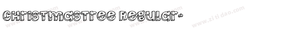 ChristmasTree Regular字体转换